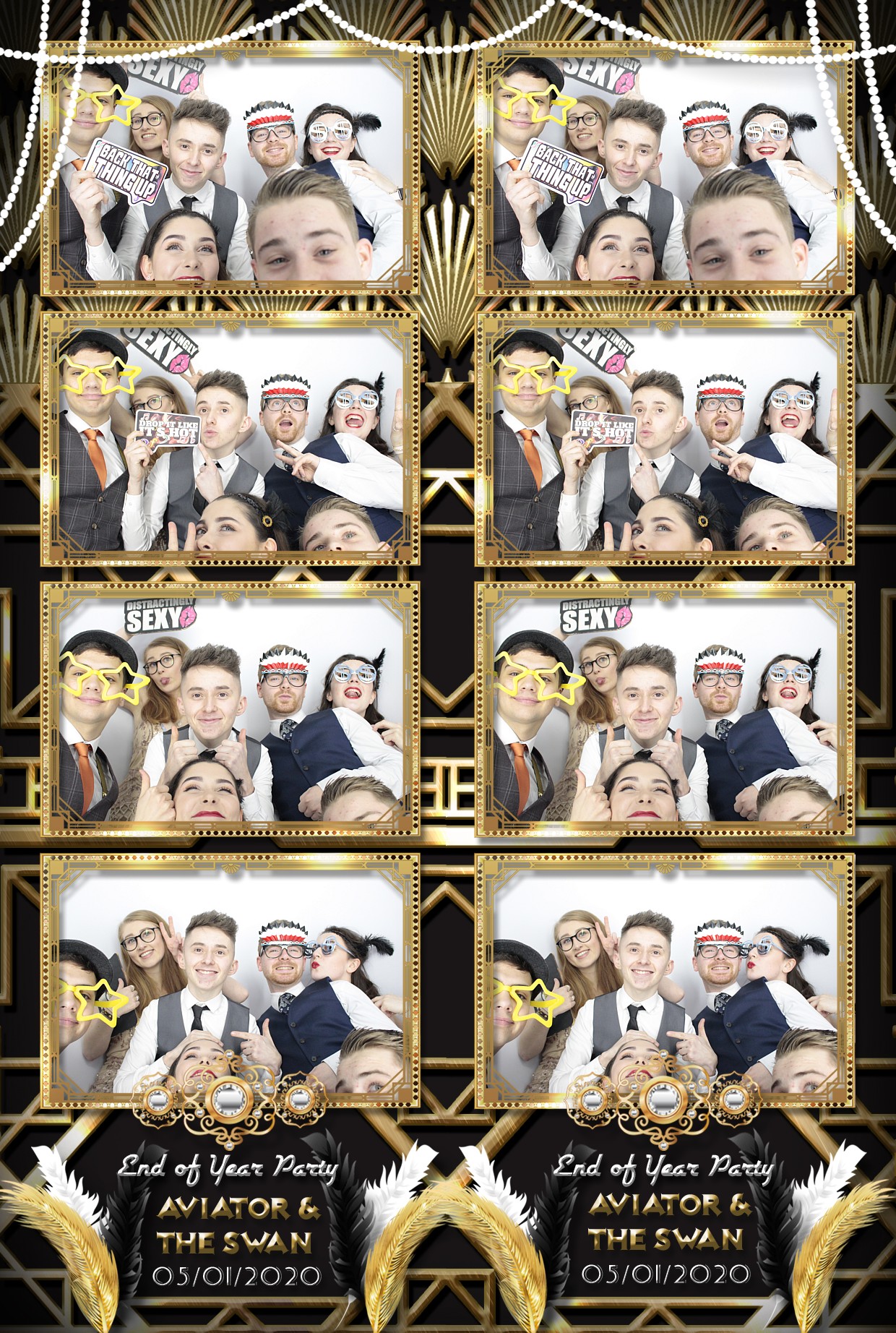 End of Year Party – Aviator  | View more photos from the event at gallery.myphotoboothexperience.co.uk/u/MyPhotoBoothExperienceLtd/End-of-Year-Party-–-Aviator
